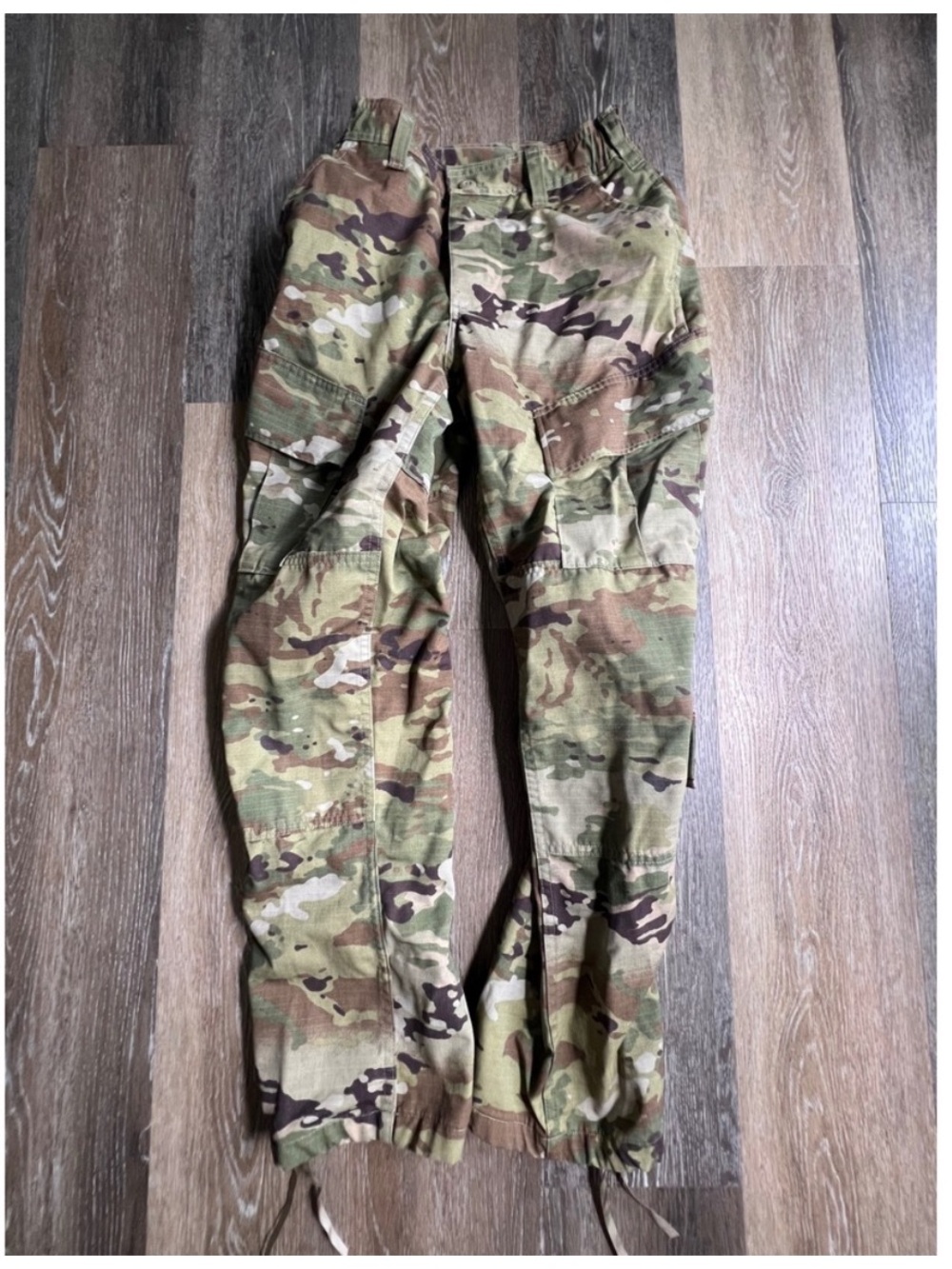 Military OCP Multicam Cargo Pants Unisex 25R Green Excellent Tactical Utility - Picture 4 of 9